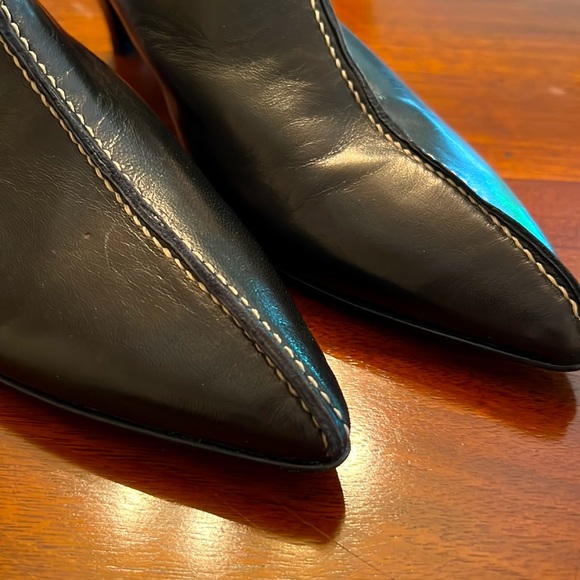 Never Worn LUC BERJEN Black Mules- Made in Italy. - Picture 3 of 7